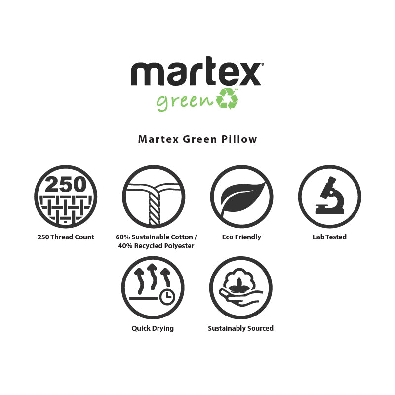 Martex Green Pillow