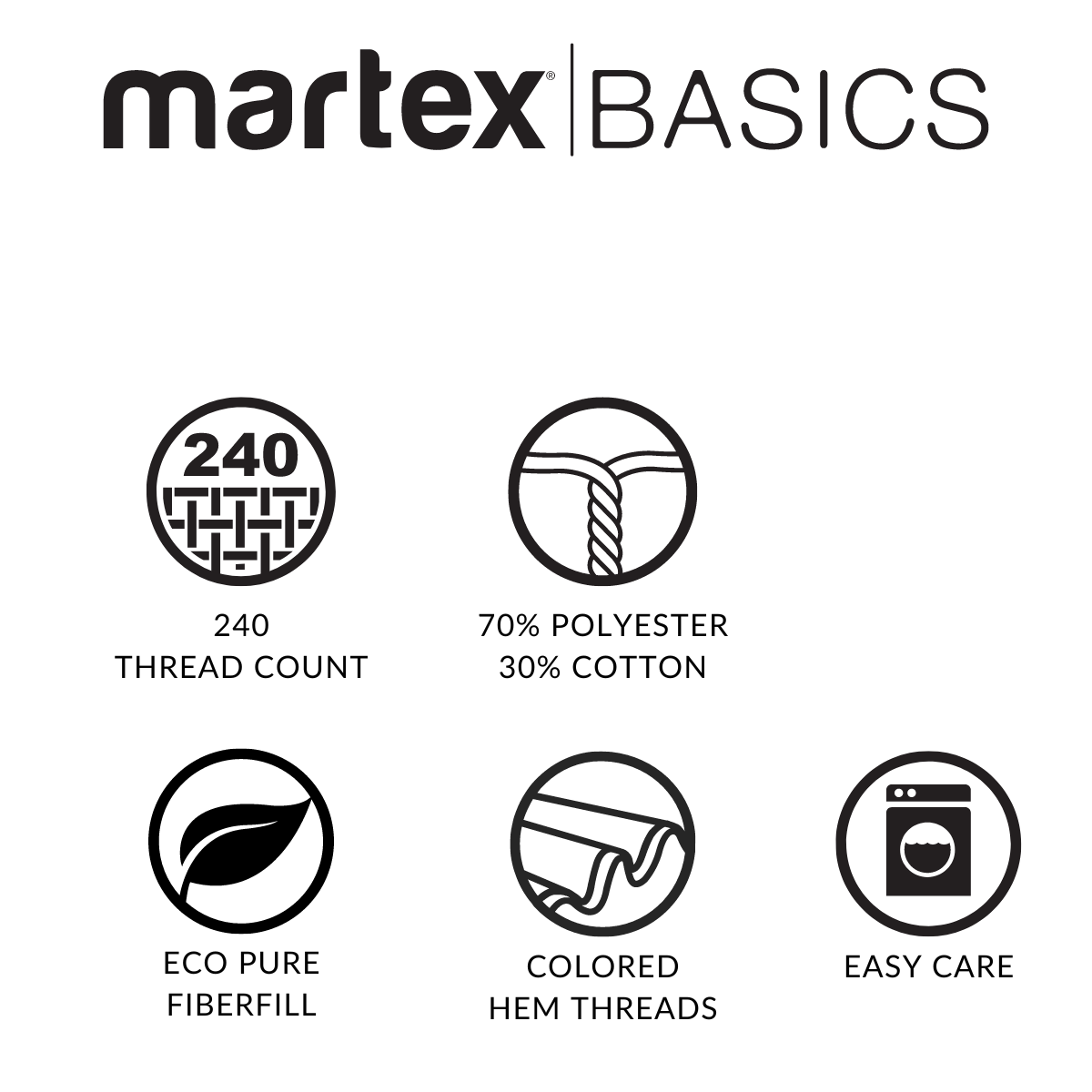 Martex Basics Deluxe Woven Mattress Pad