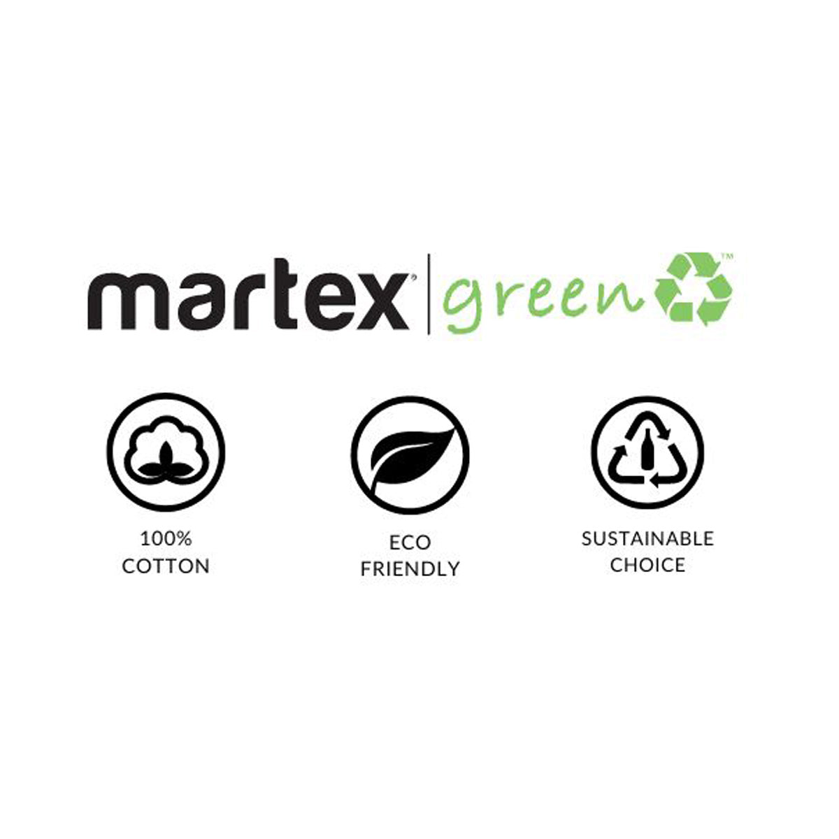 Martex Green Towels