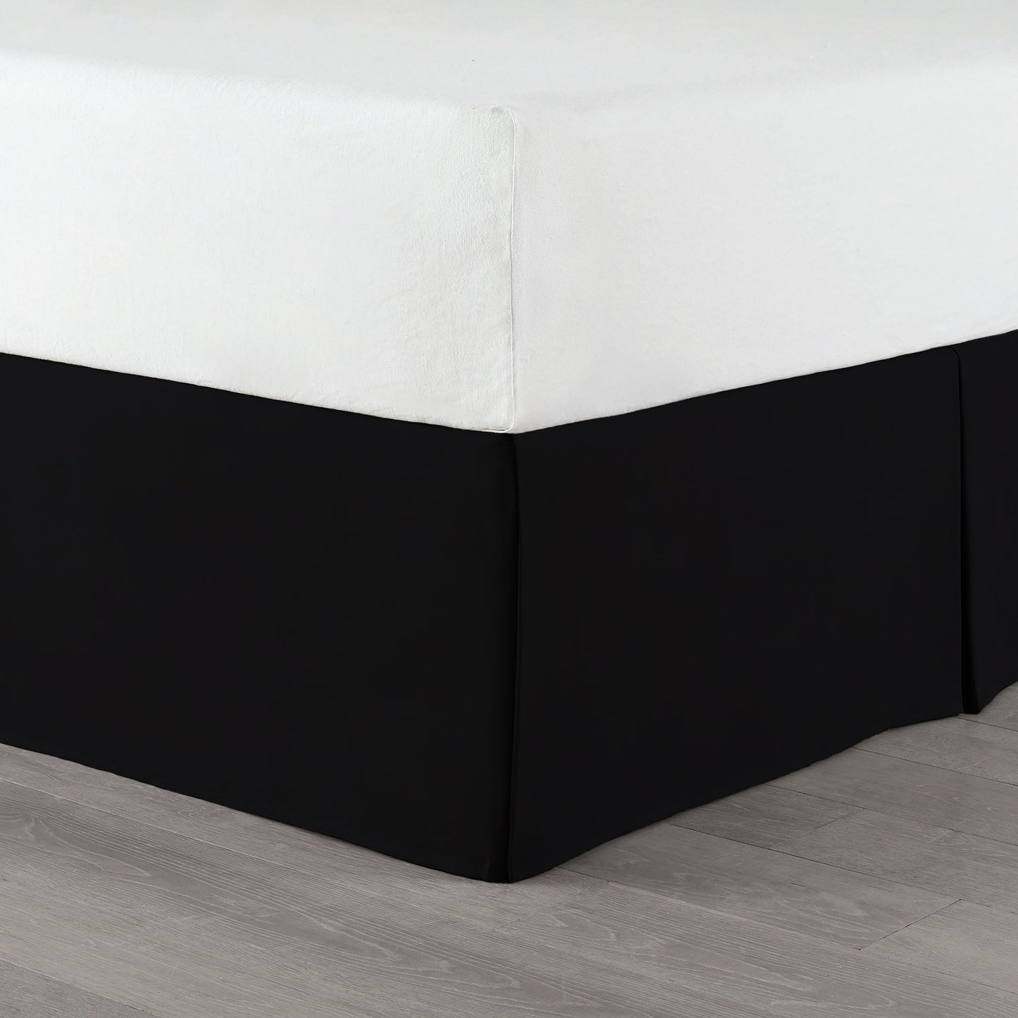 black bed skirt