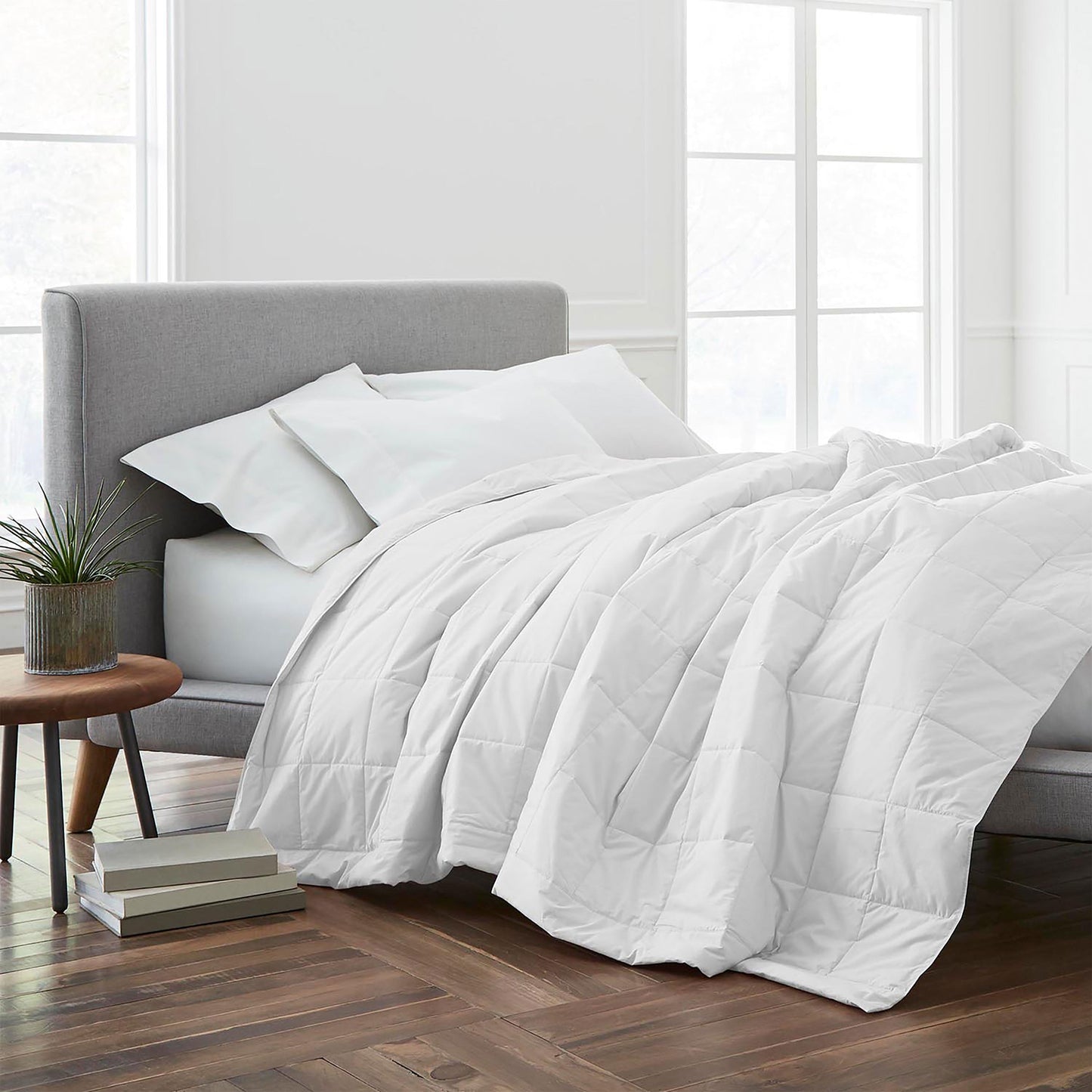 white eco pure filled blanket