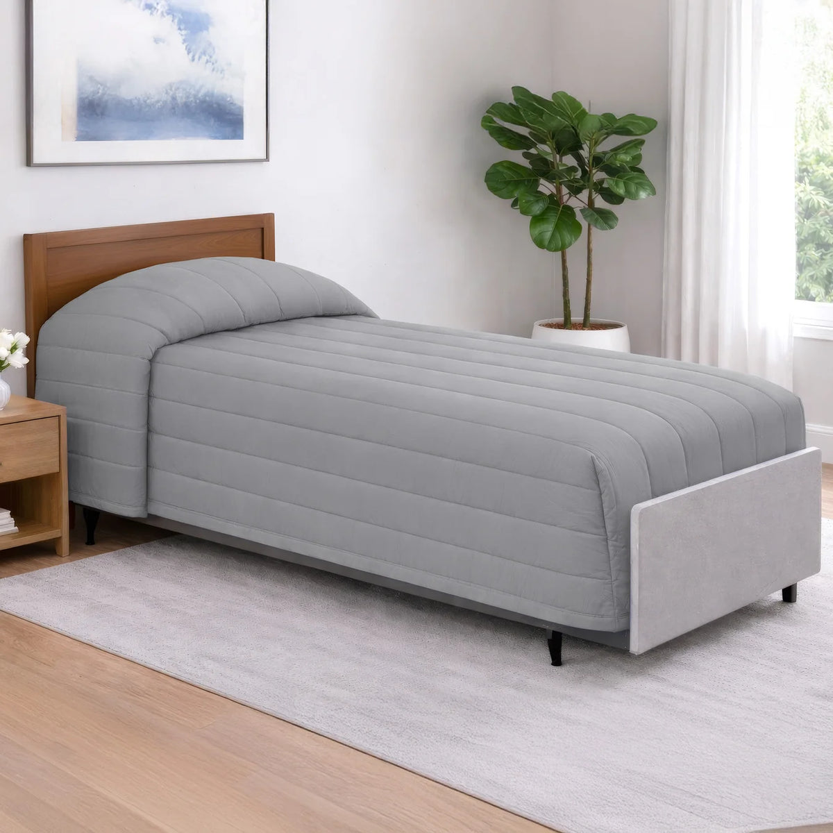 Martex® Basics Colors Bedspread - Channel Quilt