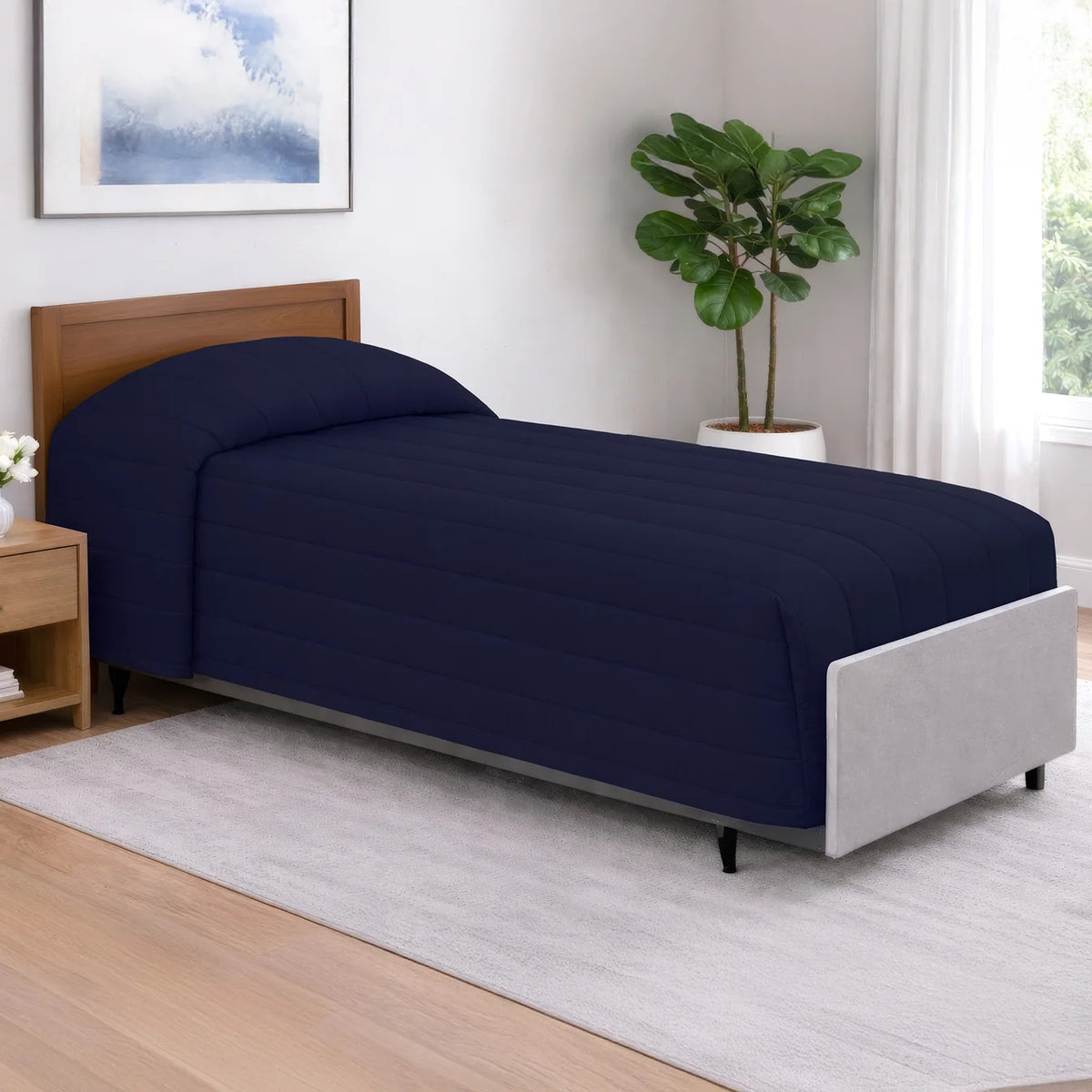 Martex® Basics Colors Bedspread - Channel Quilt
