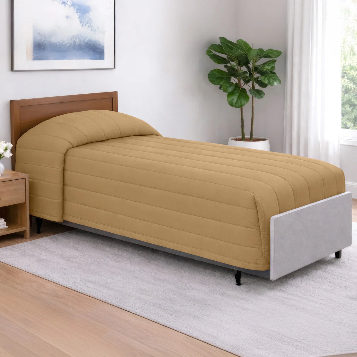 Martex® Basics Colors Bedspread - Channel Quilt