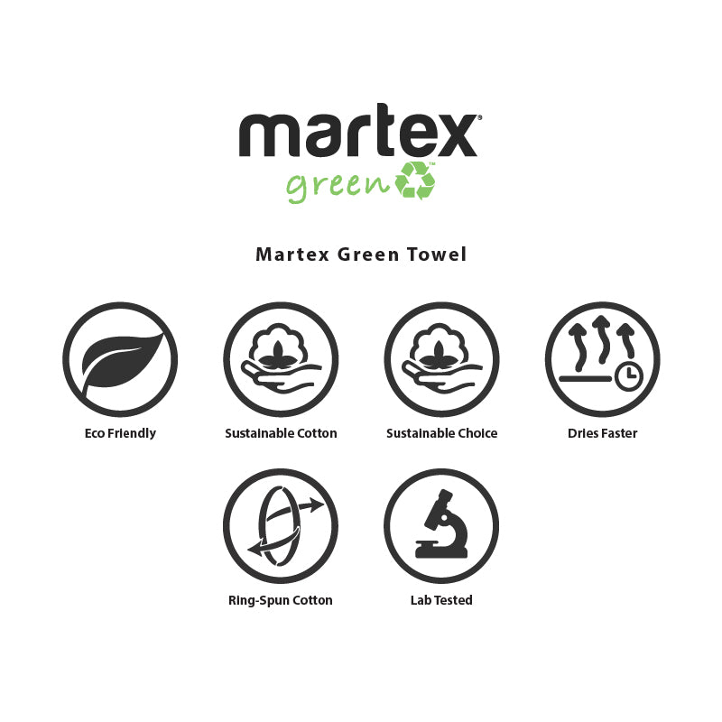 Martex Green Towels