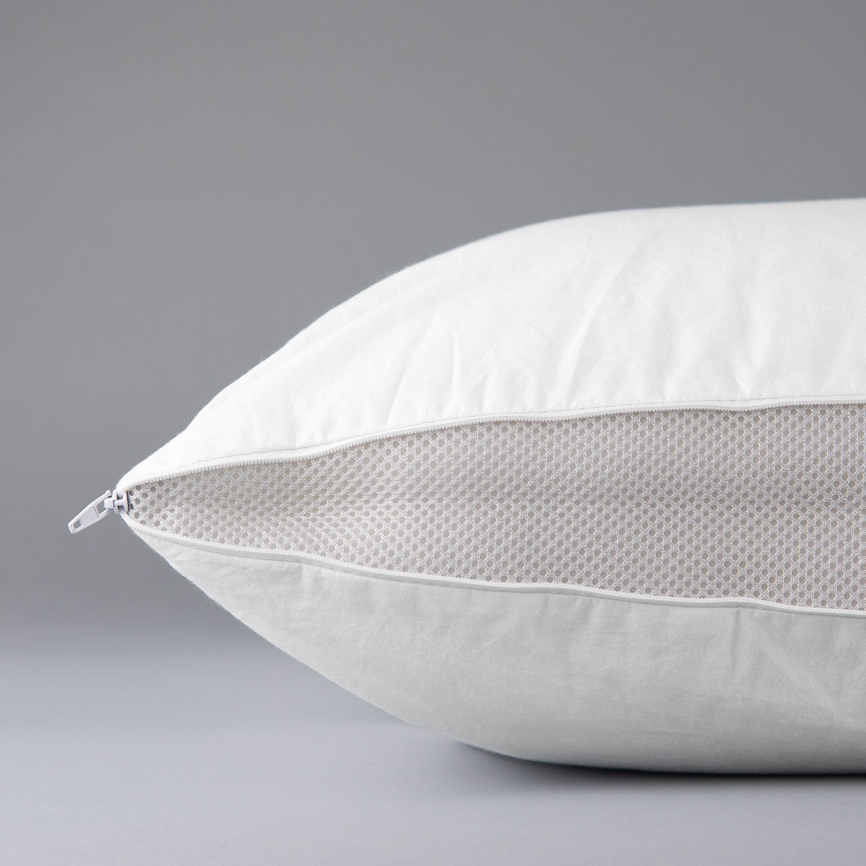 white pillow close up