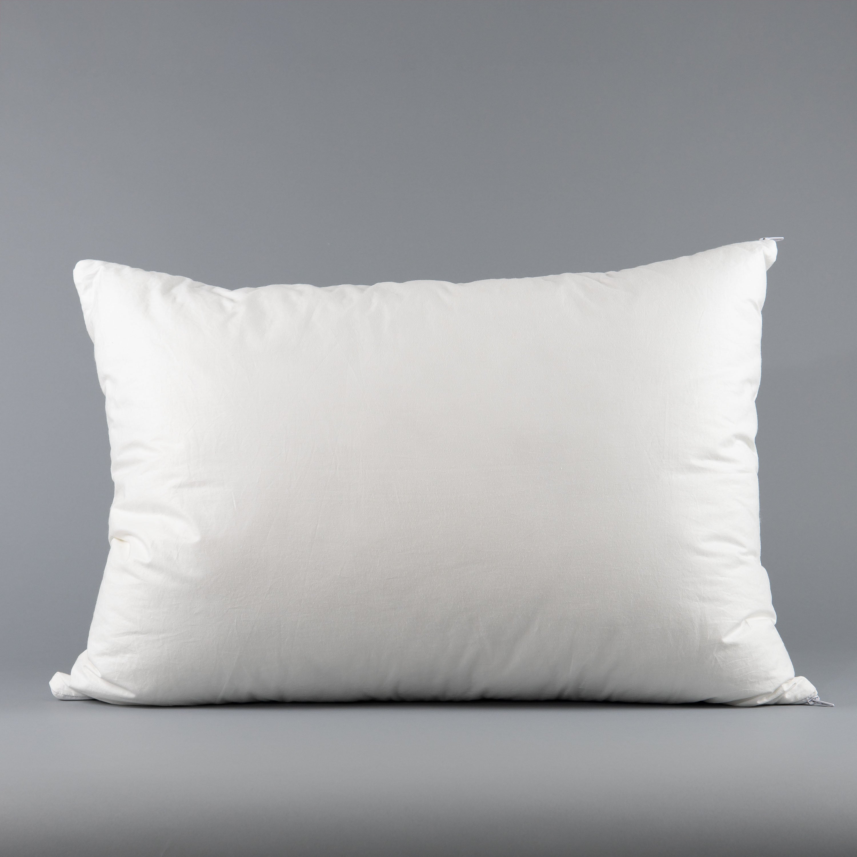 white pillow front