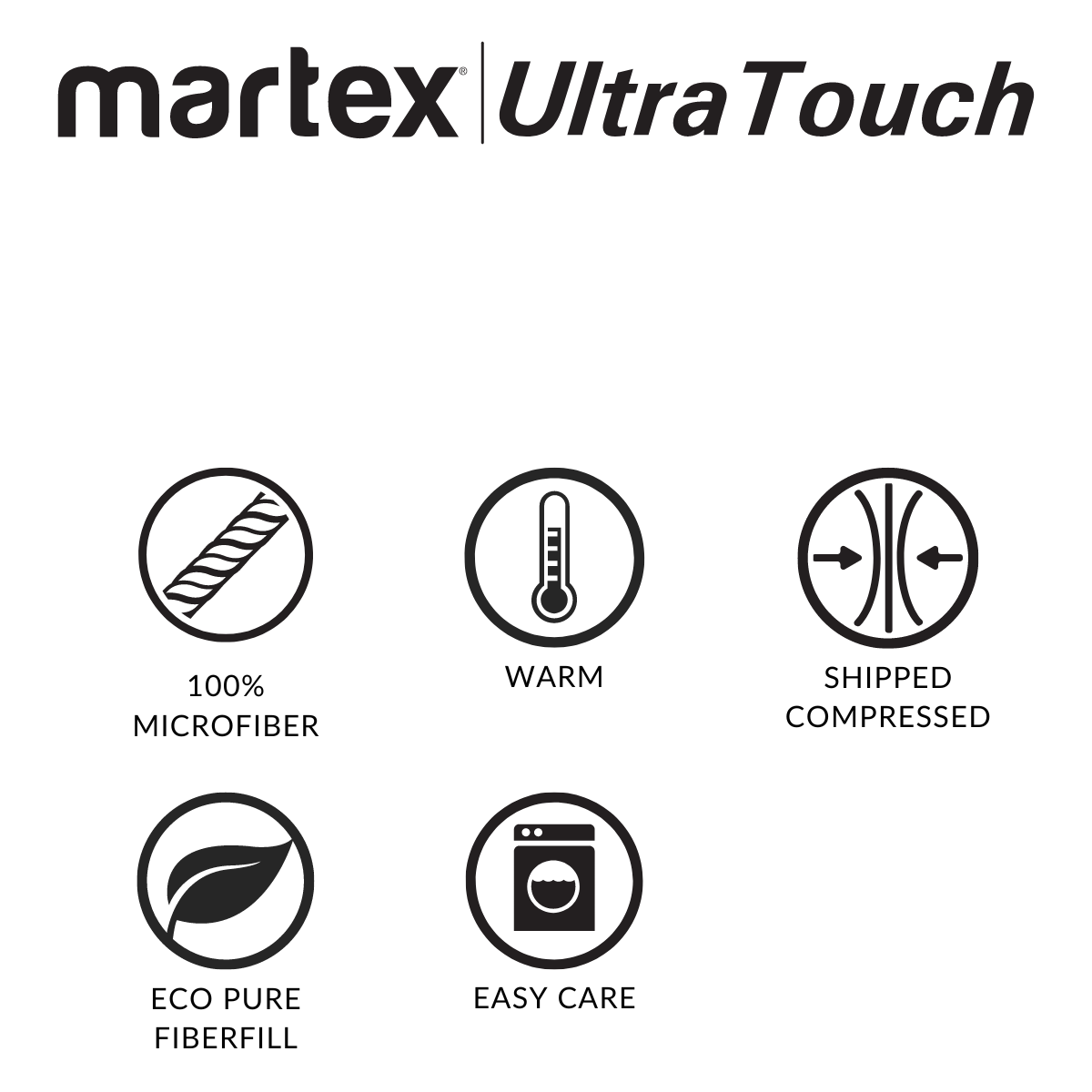 Martex Ultra Touch  Down Alternative Comforter
