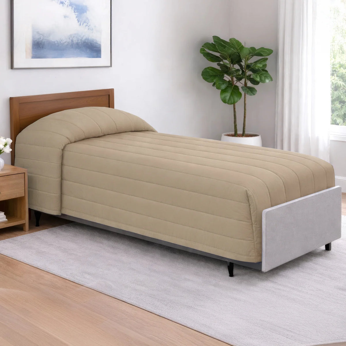 Martex® Basics Colors Bedspread - Channel Quilt