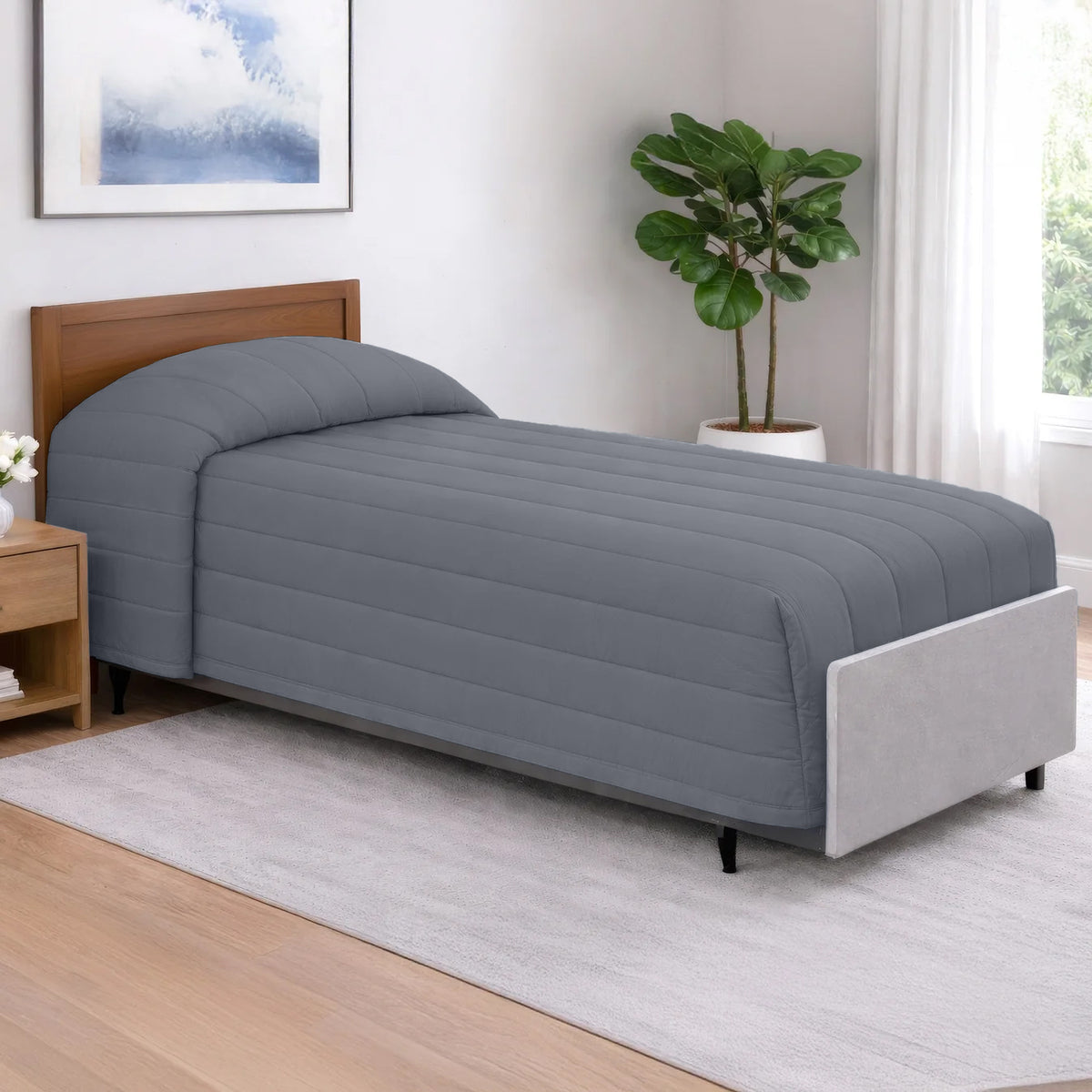 Martex® Basics Colors Bedspread - Channel Quilt