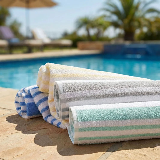 Martex Tropical Stripe Pool Towel