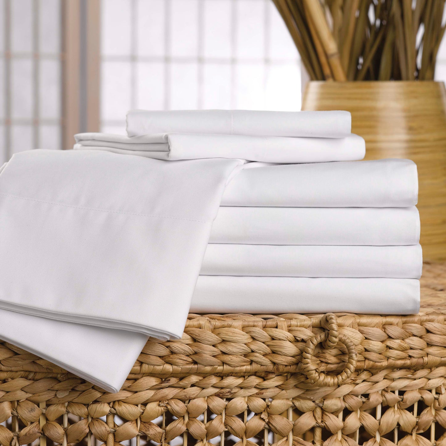 Martex Ultra Touch Microfiber Fresh White Flat Sheet