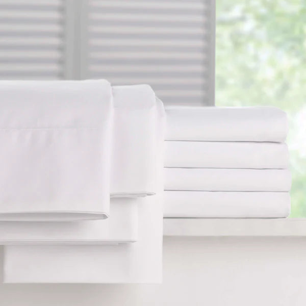 Martex Millennium 250 Solid Fresh White Pillowcase